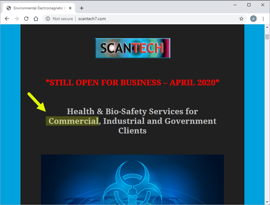 ScanTech Website