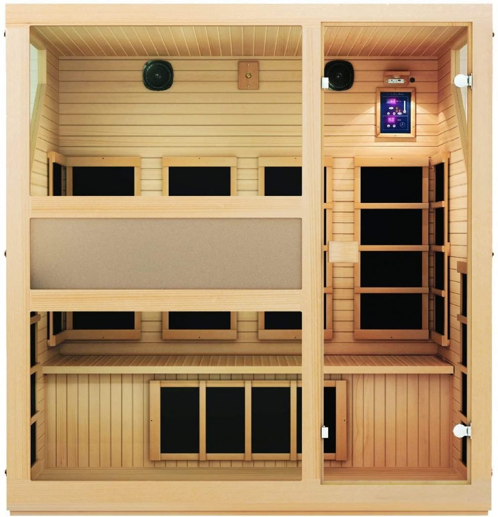 Ensi Four-Person Ultra-Low EMF Far Infrared Sauna