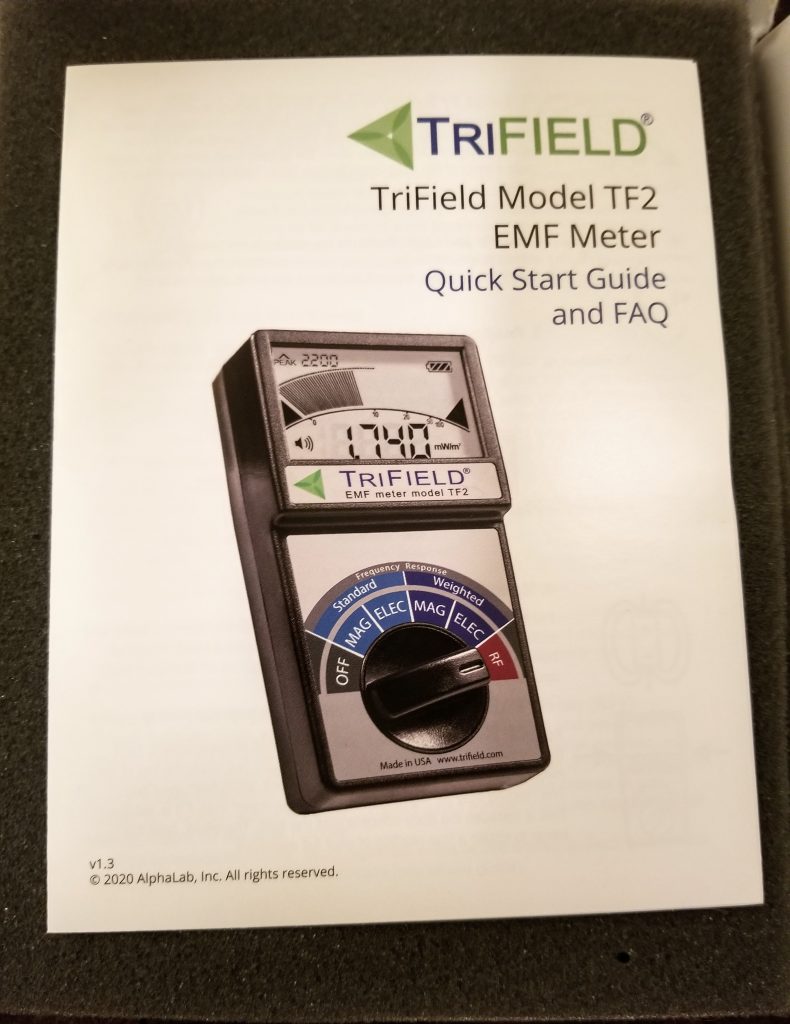 TriField quick start guide