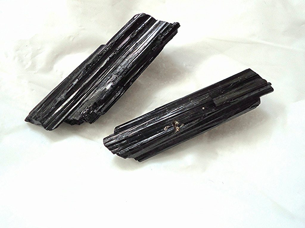 Black Tourmaline With Cross Sections